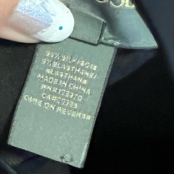 ZAC POSEN ❤️💋FUN SEXY FLIRTY SKIRT💋❤️SIZE COLOR BLACK SILK BLEND FLOWY 6 542 - Picture 7 of 16